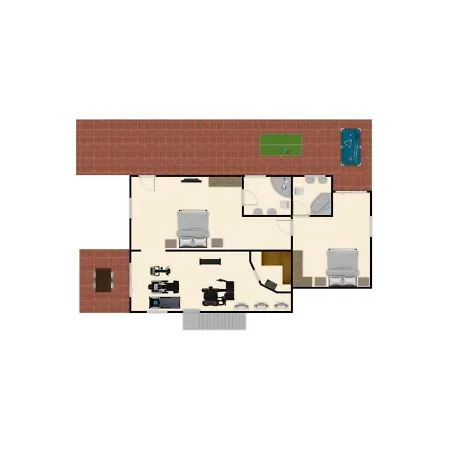 Villa In Playa Blanca Sleeps 10 With Pool Air Con And Wifi *